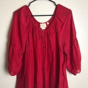 vanessa virginia anthropologie top